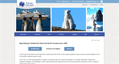 Desktop Screenshot of polarcruises.com